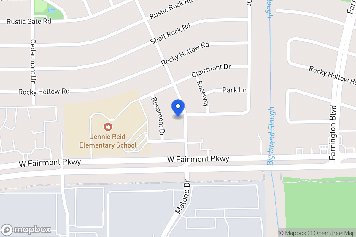 Map of 3906 Willmont Rd, La Porte