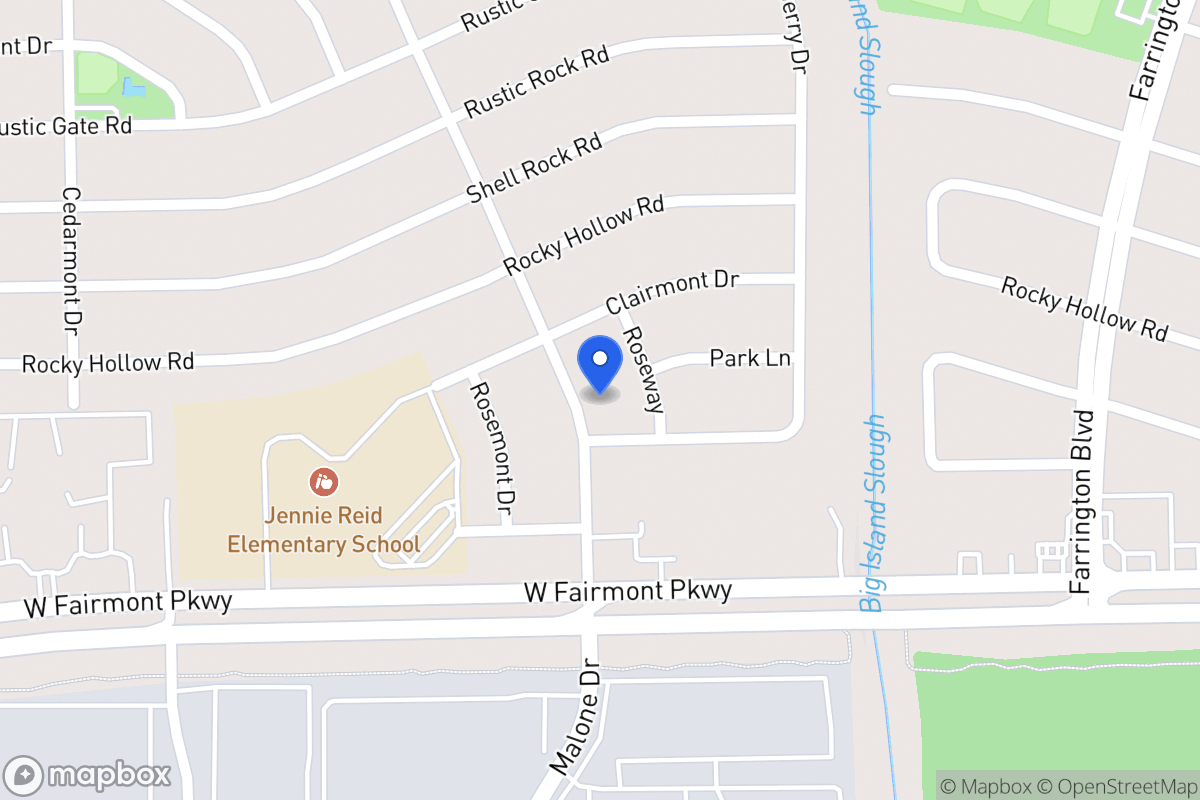 Map of 3823 Willmont Rd, La Porte