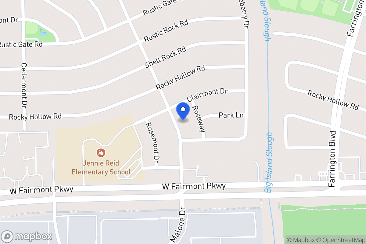 Map of 3819 Willmont Rd, La Porte