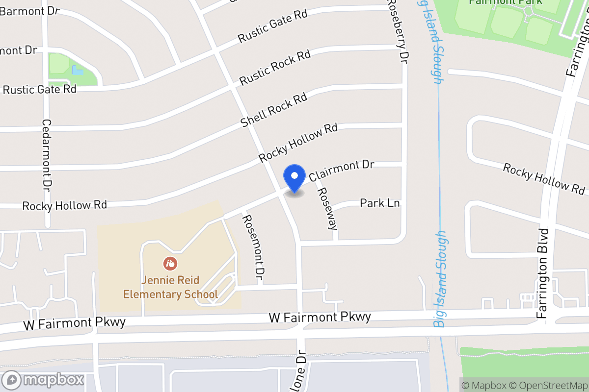 Map of 3811 Willmont Rd, La Porte