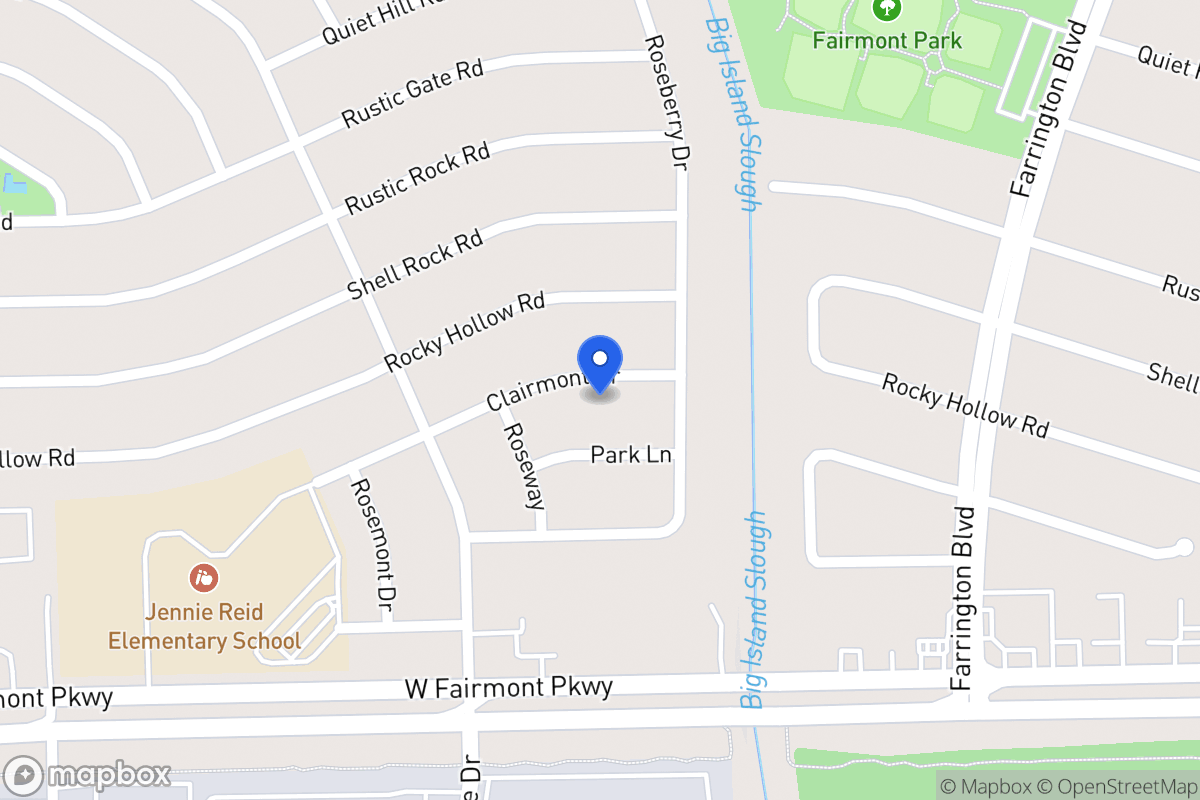 Map of 10114 Clairmont Dr, La Porte