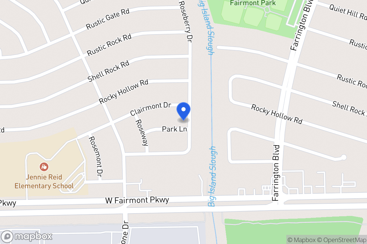 Map of 10127 Park Ln, La Porte