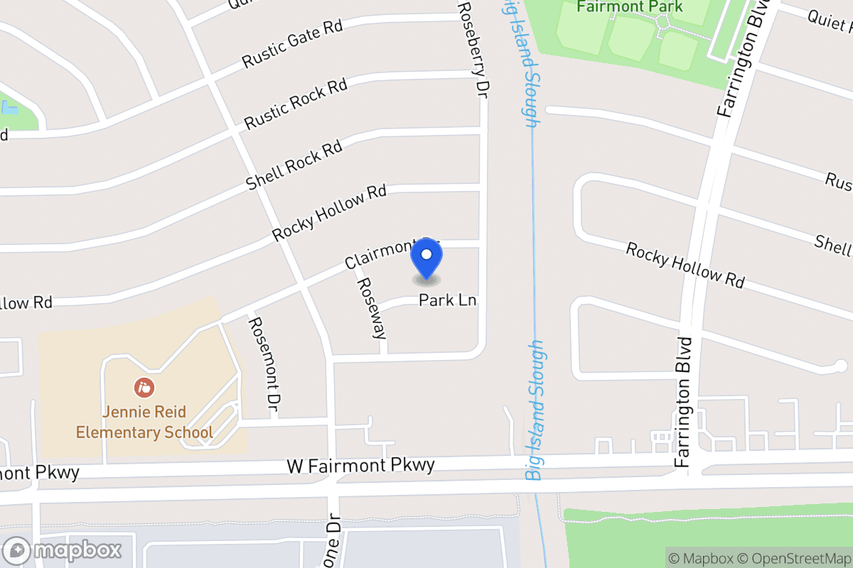 Map of 10115 Park Ln, La Porte