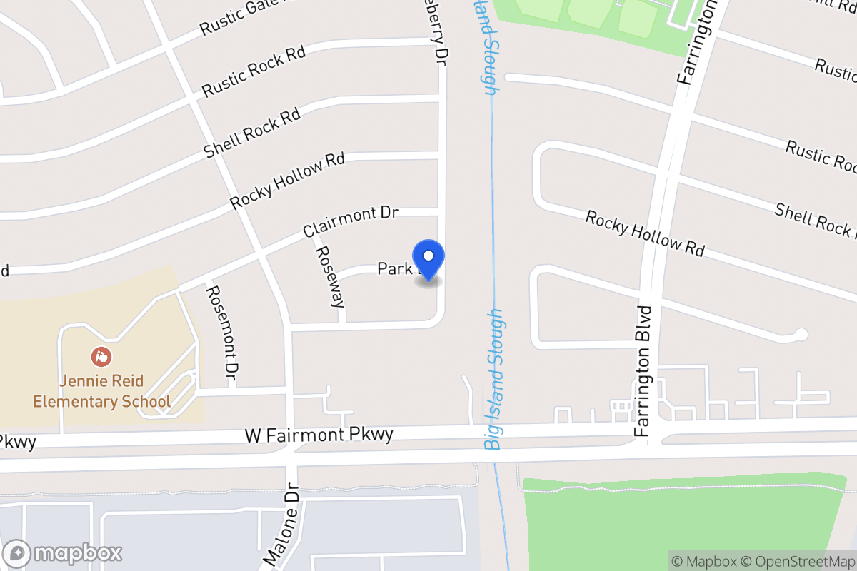 Map of 10126 Park Ln, La Porte