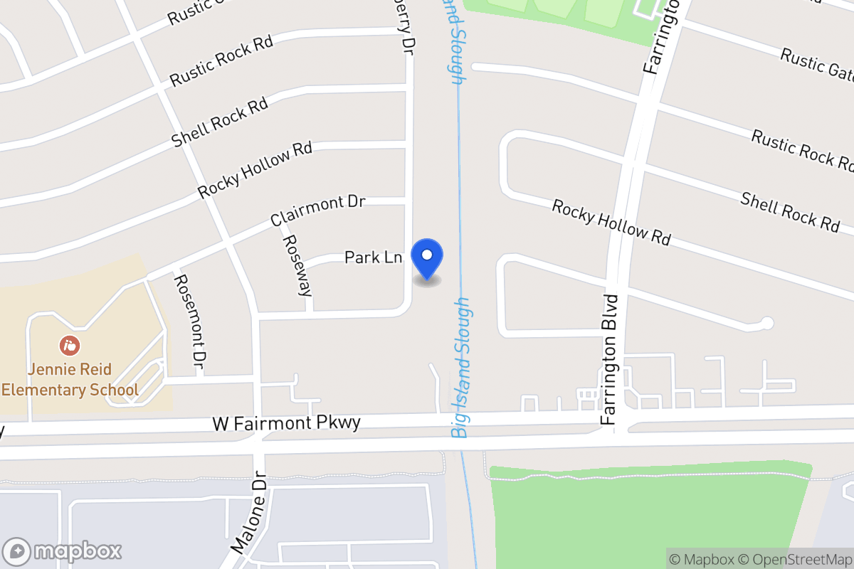 Map of 3827 Roseberry Dr, La Porte