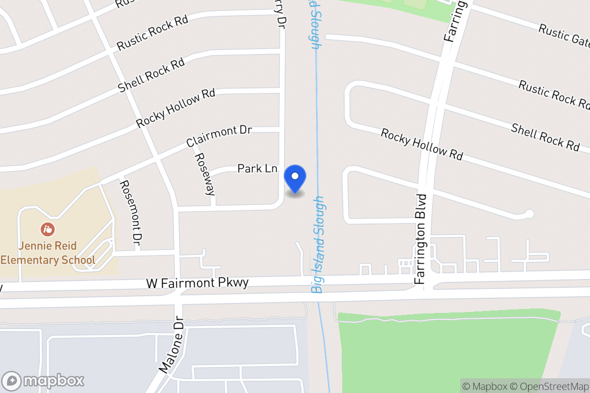 Map of 3831 Roseberry Dr, La Porte