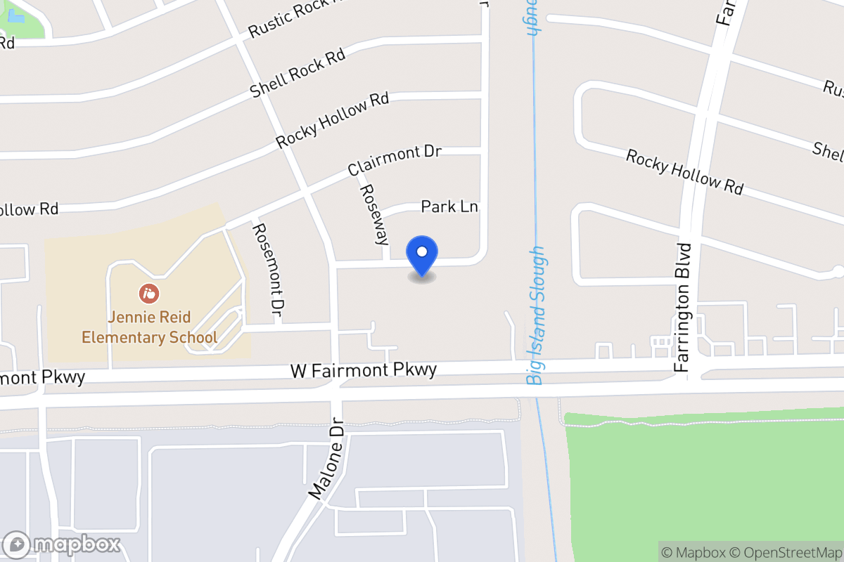 Map of 10110 Roseberry Dr, La Porte