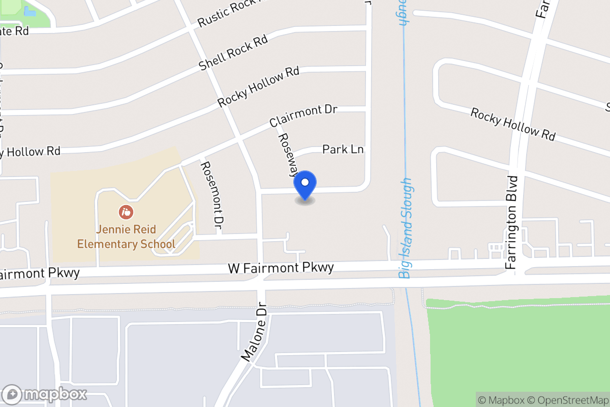 Map of 10102 Roseberry Dr, La Porte