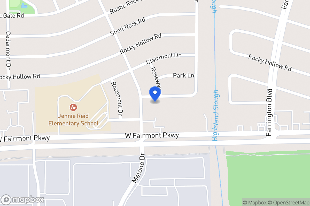 Map of 10018 Roseberry Dr, La Porte
