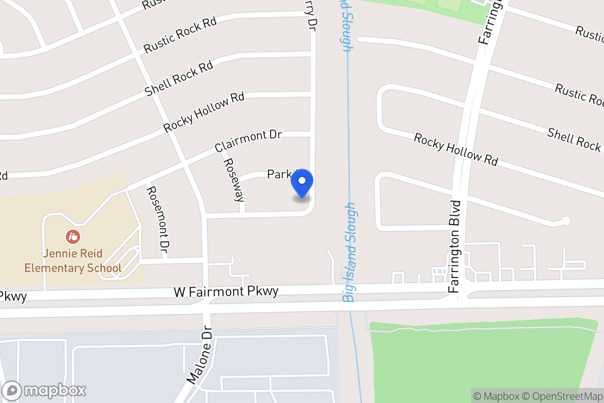 Map of 10127 Roseberry Dr, La Porte