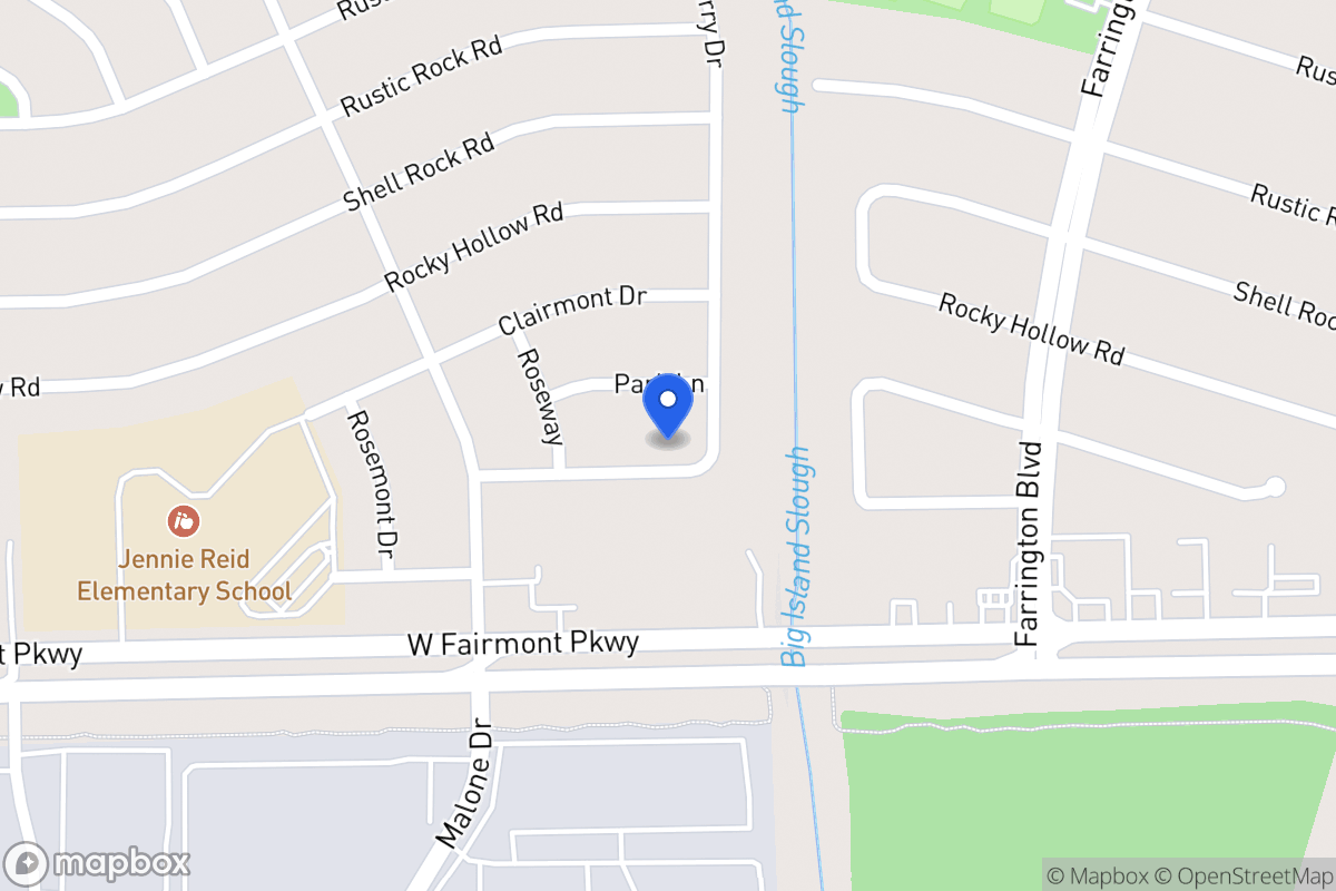 Map of 10123 Roseberry Dr, La Porte