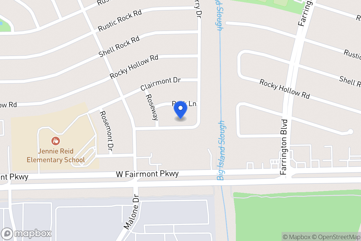Map of 10119 Roseberry Dr, La Porte