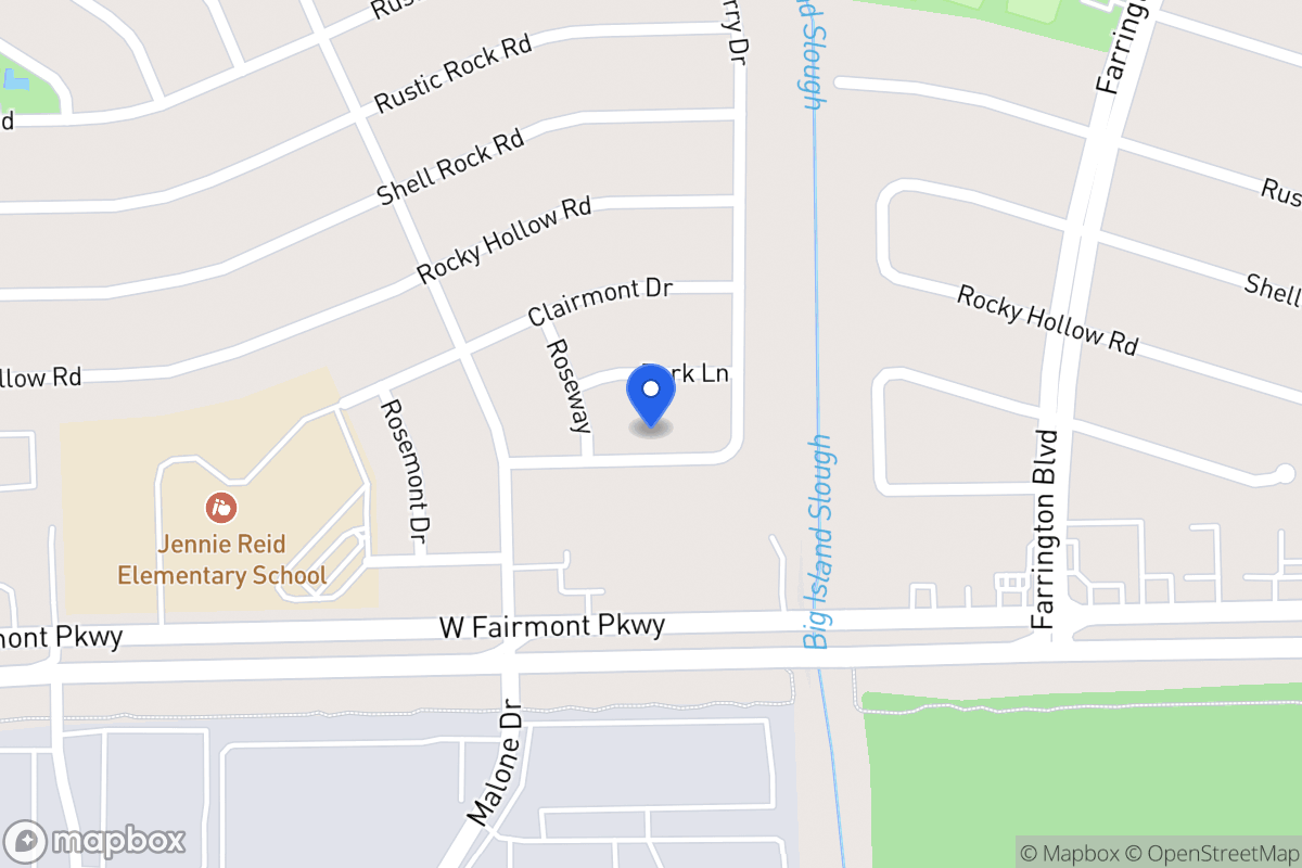 Map of 10115 Roseberry Dr, La Porte