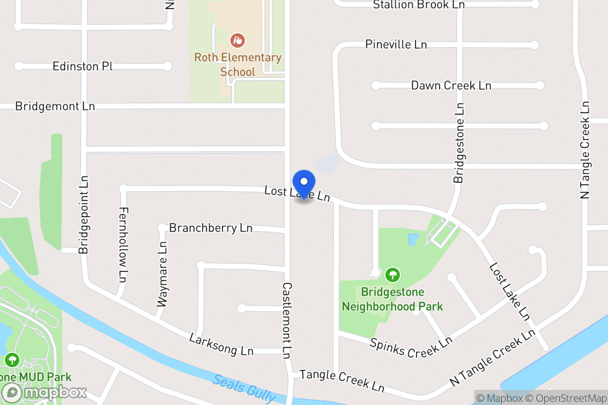Map of 21422 Castlemont Ln, Spring