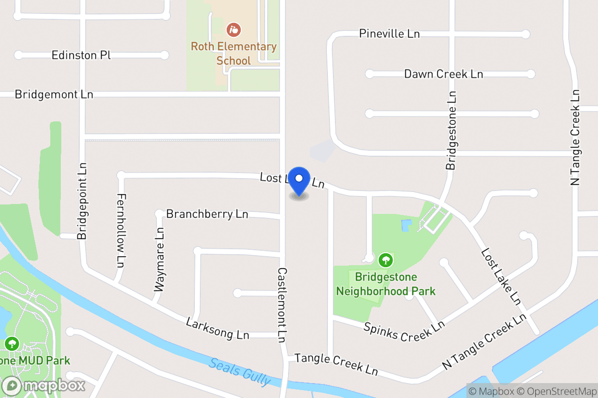 Map of 21418 Castlemont Ln, Spring