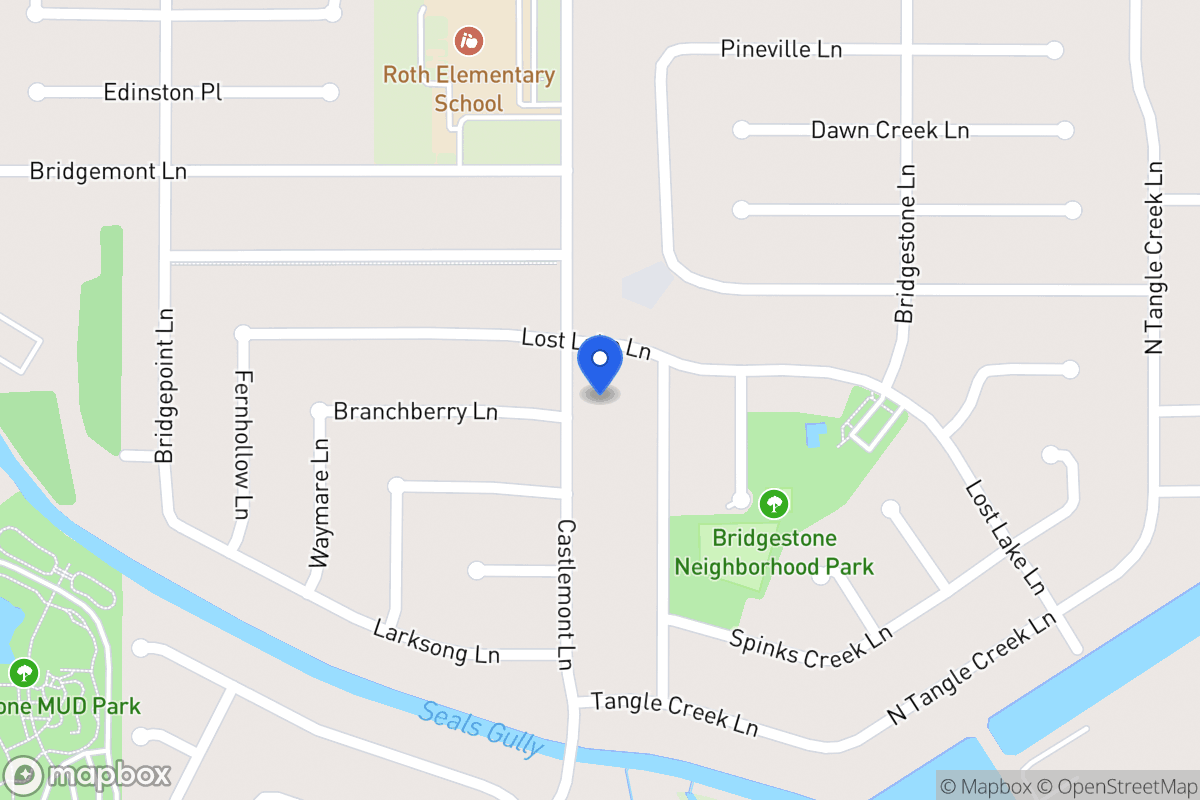 Map of 21414 Castlemont Ln, Spring