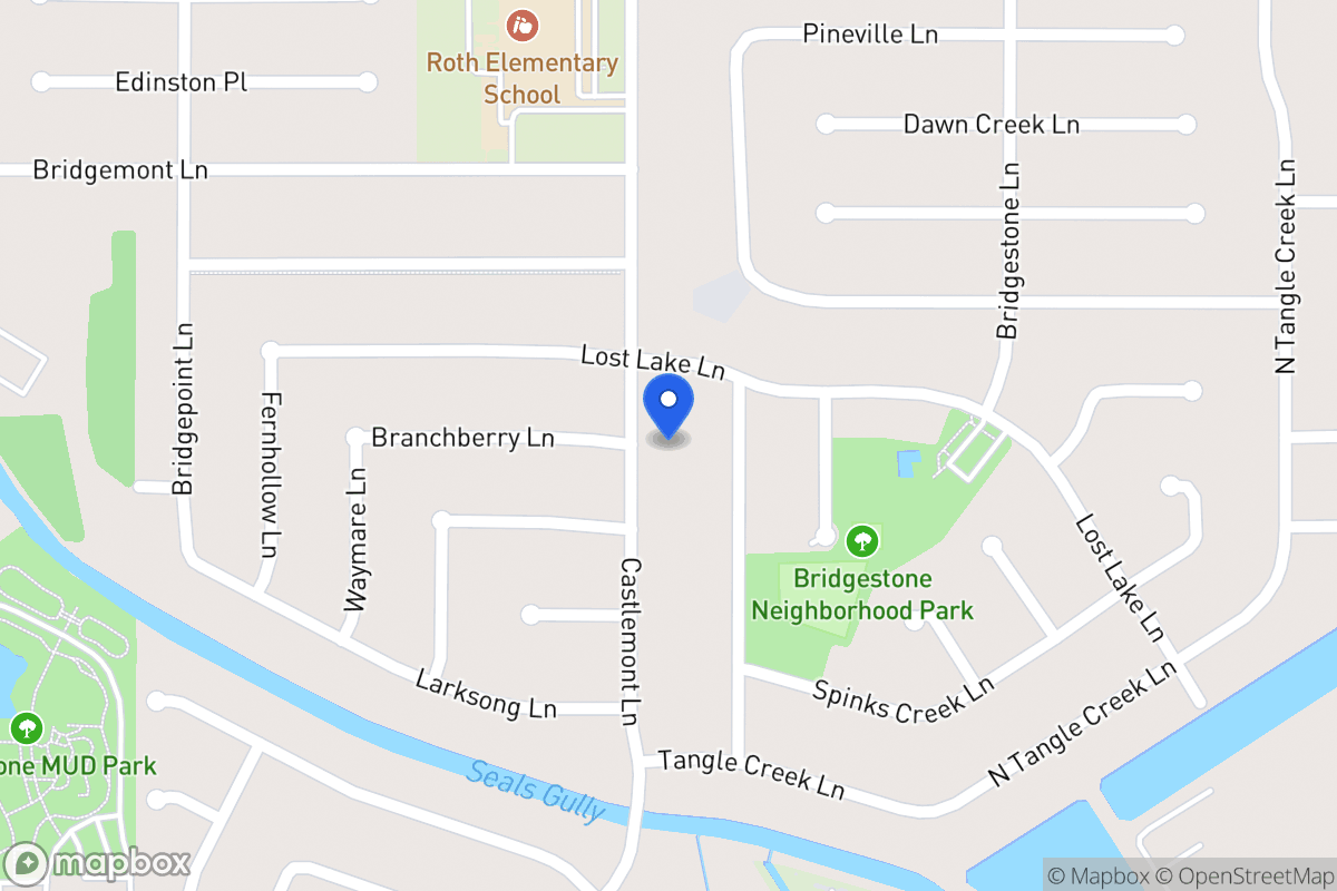 Map of 21410 Castlemont Ln, Spring