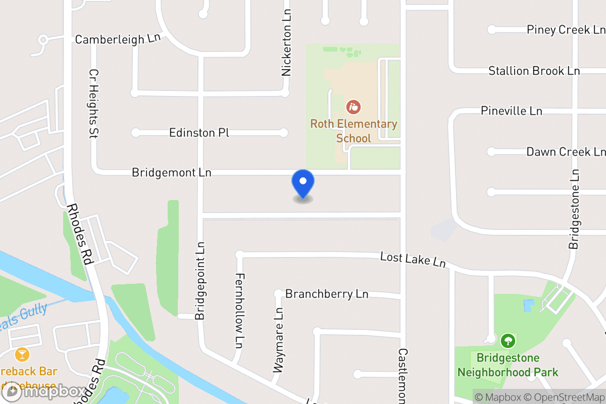 Map of 4802 Owens Creek Ln, Spring
