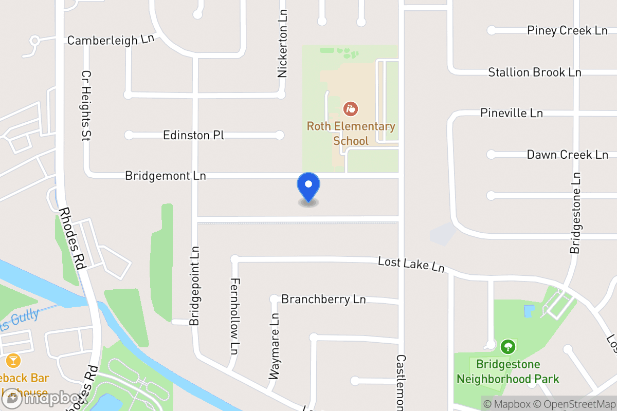 Map of 4738 Owens Creek Ln, Spring