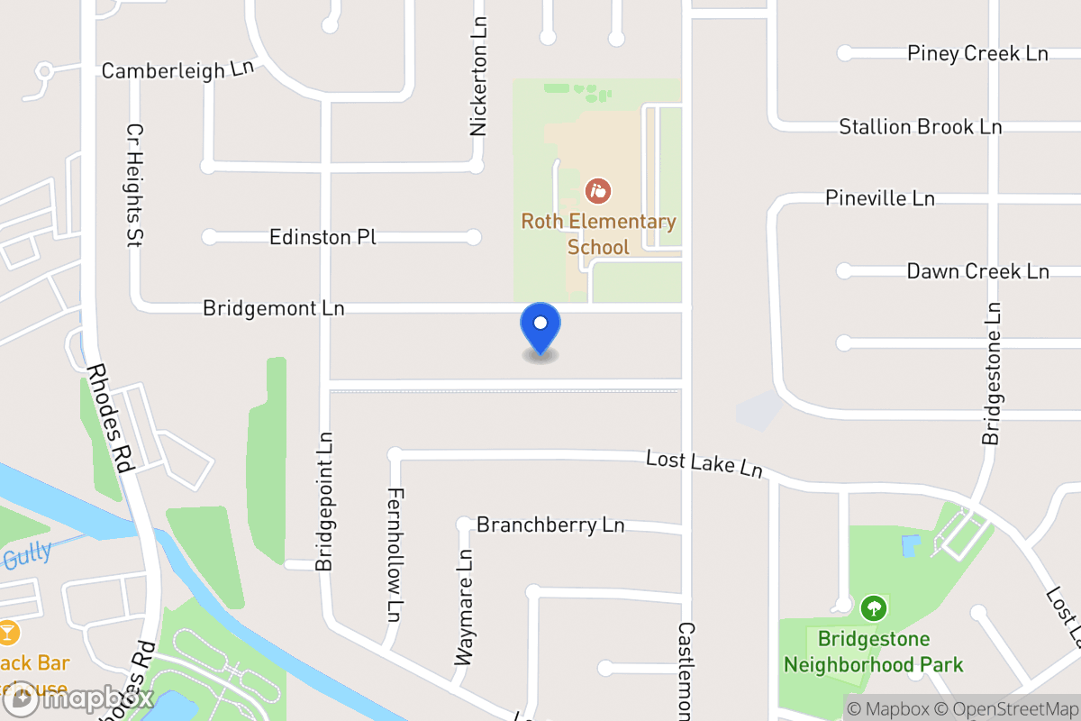 Map of 4734 Owens Creek Ln, Spring