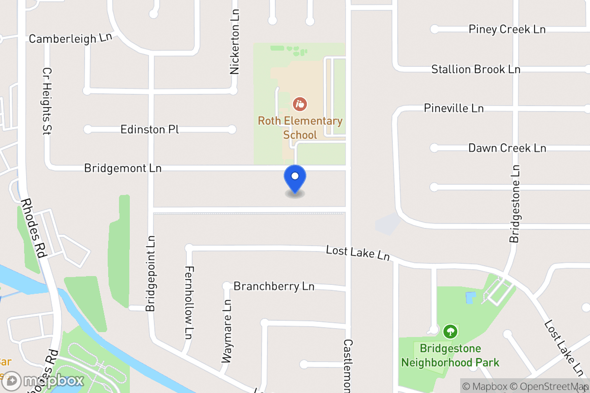 Map of 4722 Owens Creek Ln, Spring
