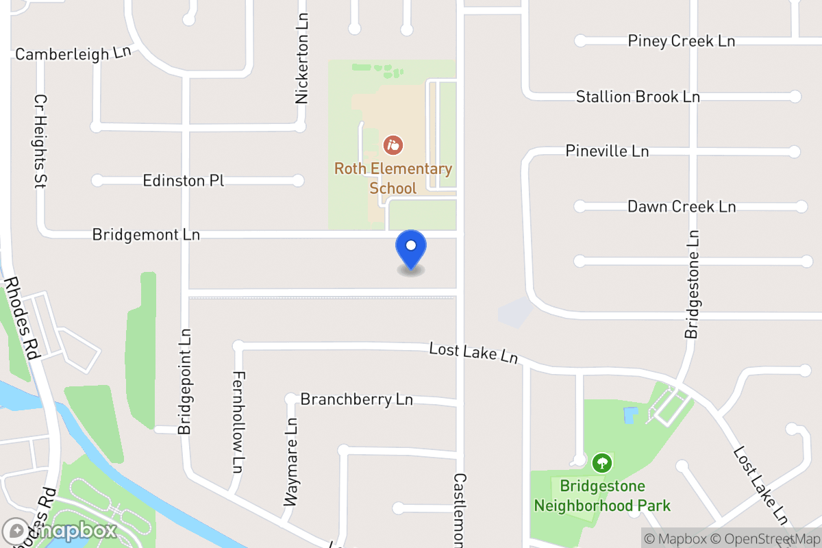 Map of 4714 Owens Creek Ln, Spring