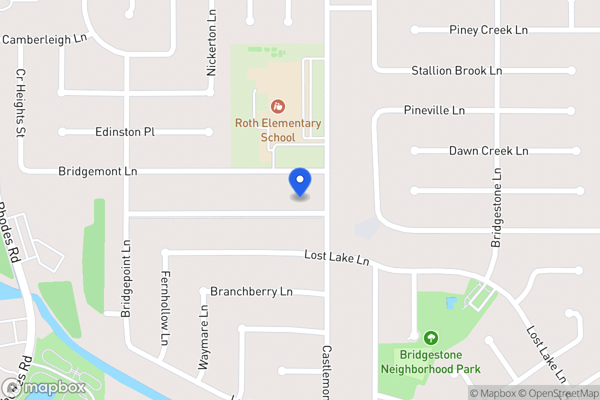 Map of 4710 Owens Creek Ln, Spring