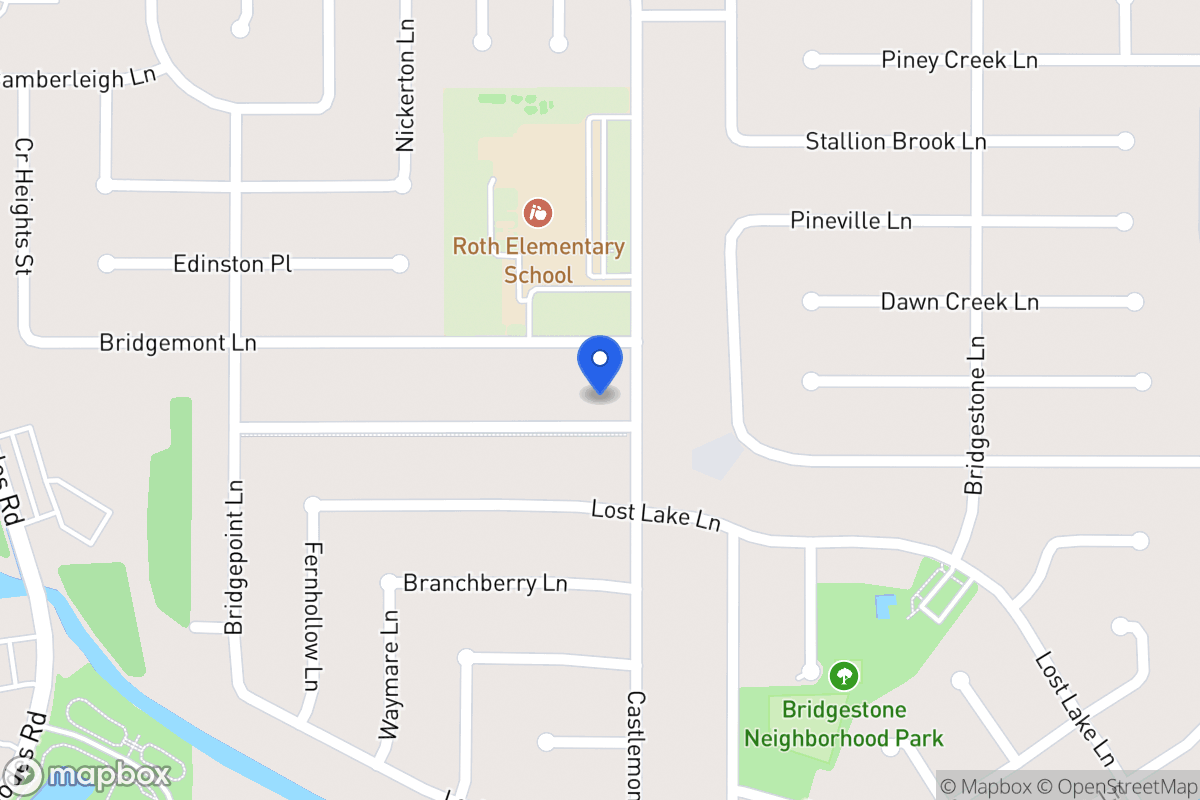 Map of 4706 Owens Creek Ln, Spring