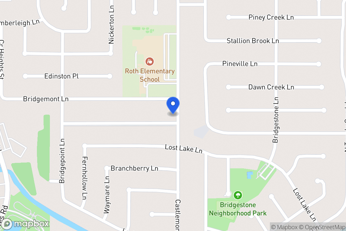 Map of 4702 Owens Creek Ln, Spring