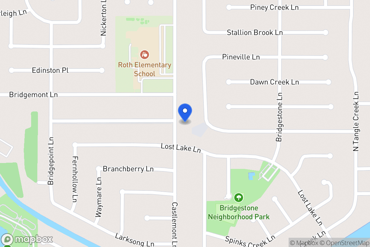 Map of 21514 Castlemont Ln, Spring