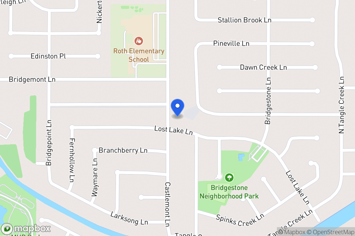 Map of 21506 Castlemont Ln, Spring