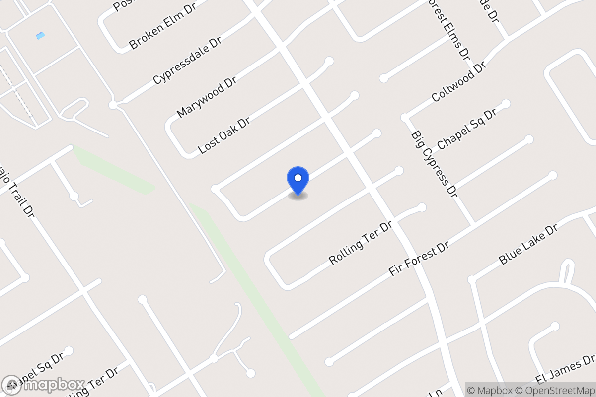 Map of 3623 Coltwood Dr, Spring