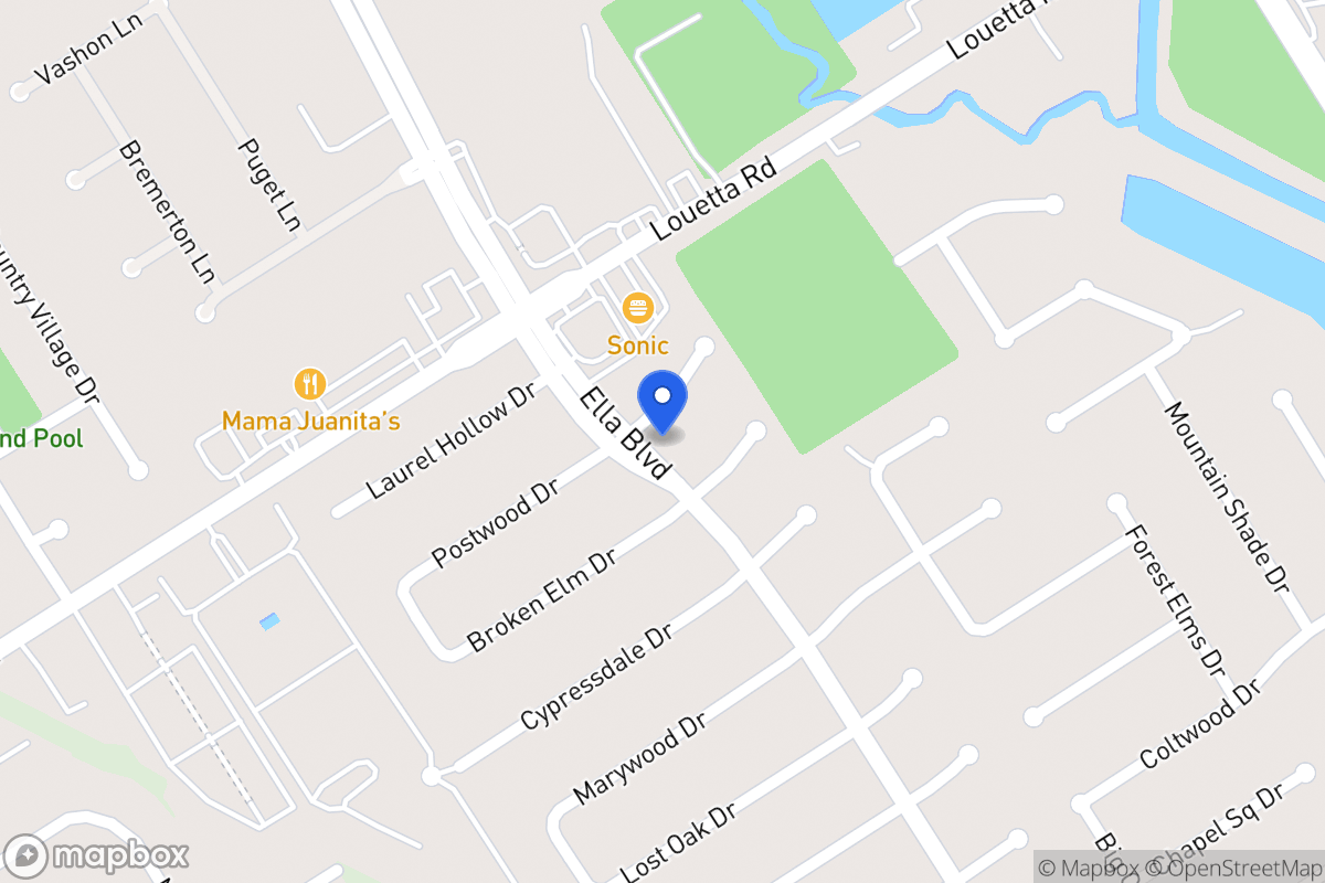Map of 3523 Postwood Dr, Spring