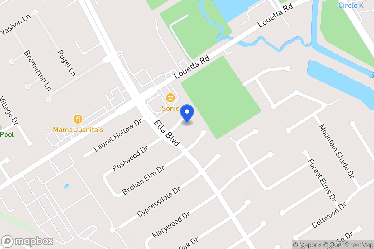 Map of 3515 Postwood Dr, Spring