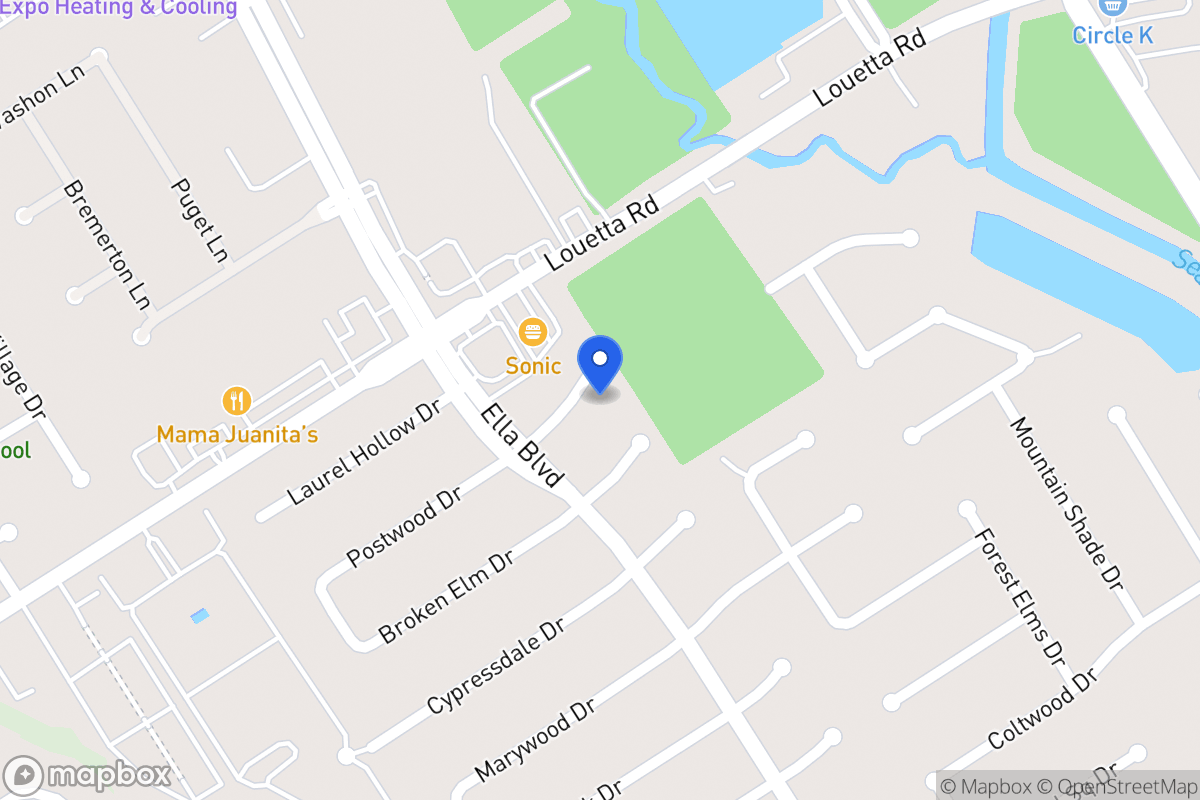 Map of 3511 Postwood Dr, Spring