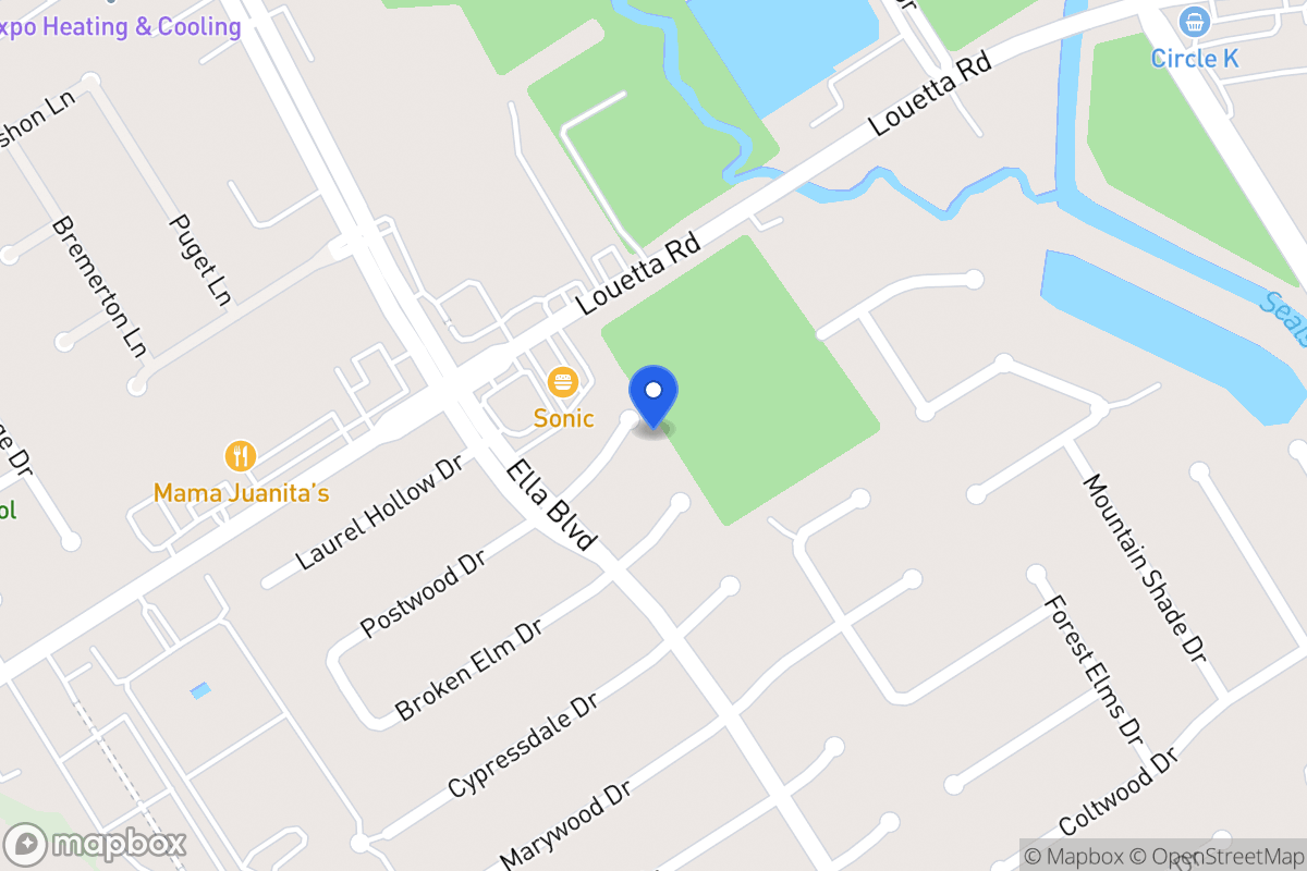 Map of 3503 Postwood Dr, Spring