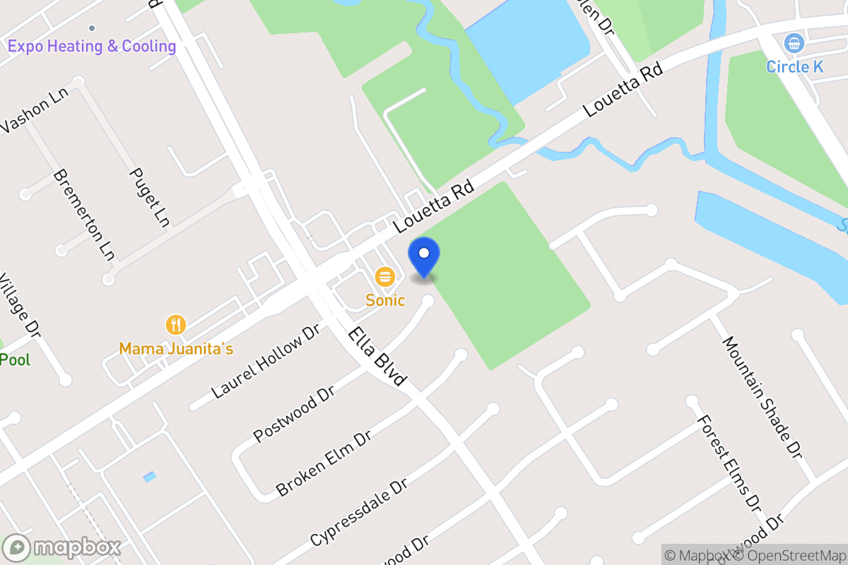 Map of 3502 Postwood Dr, Spring
