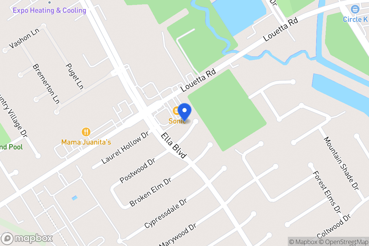 Map of 3510 Postwood Dr, Spring