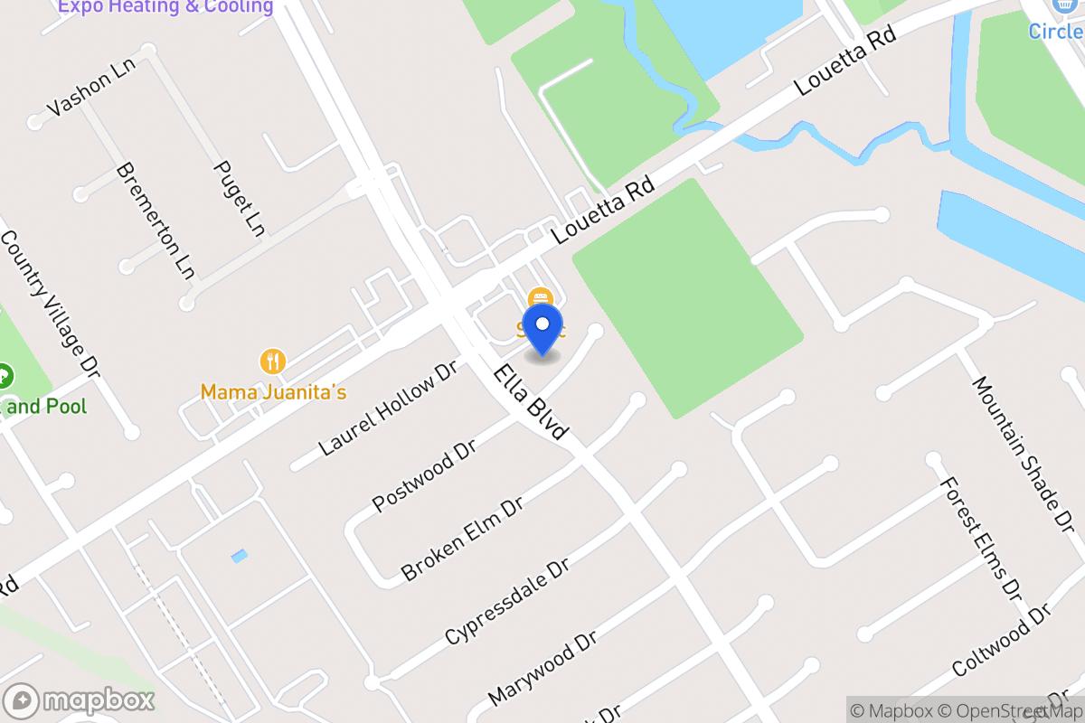 Map of 3518 Postwood Dr, Spring