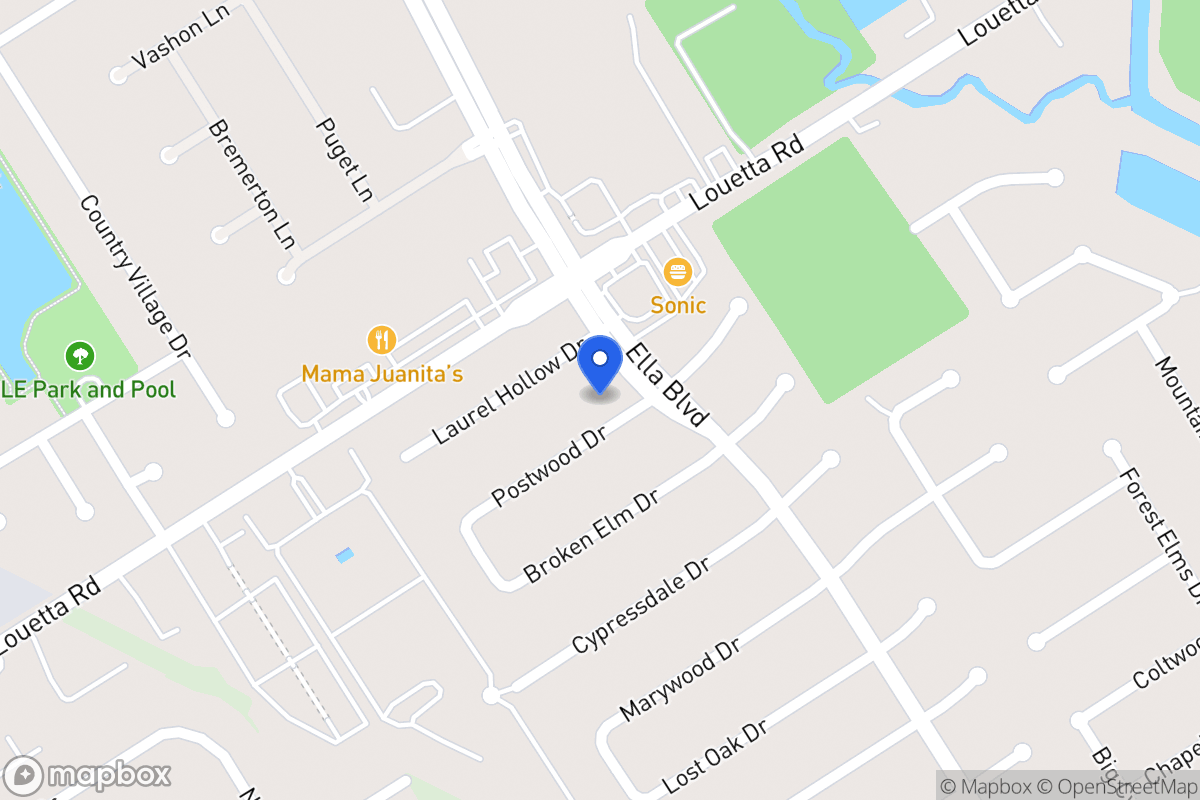 Map of 3606 Postwood Dr, Spring
