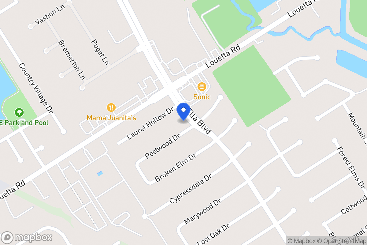 Map of 3602 Postwood Dr, Spring