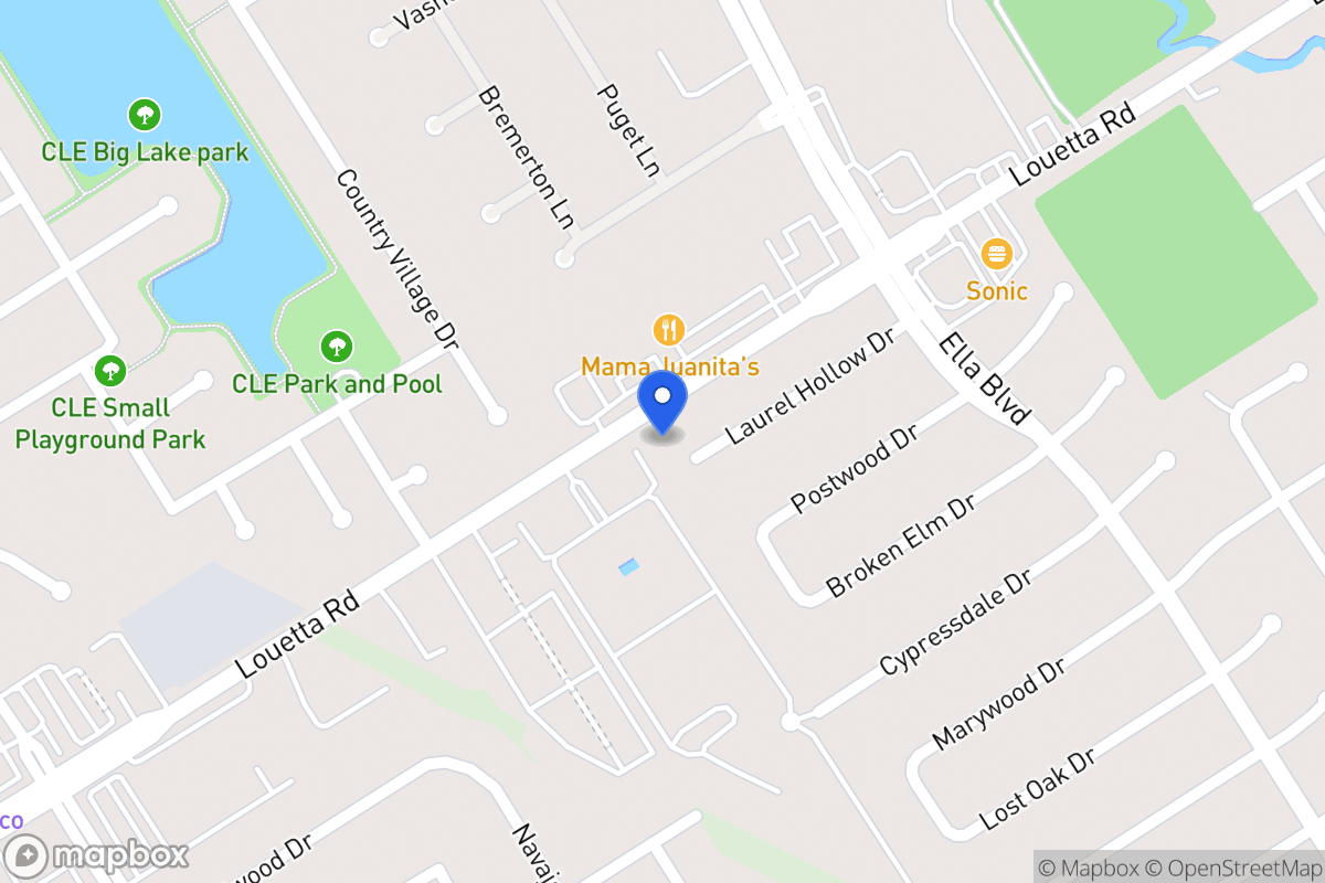 Map of 3646 Laurel Hollow Dr, Spring