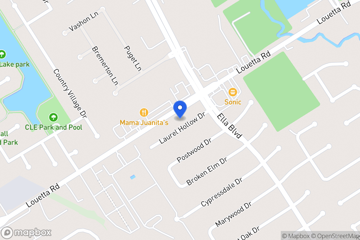 Map of 3618 Laurel Hollow Dr, Spring