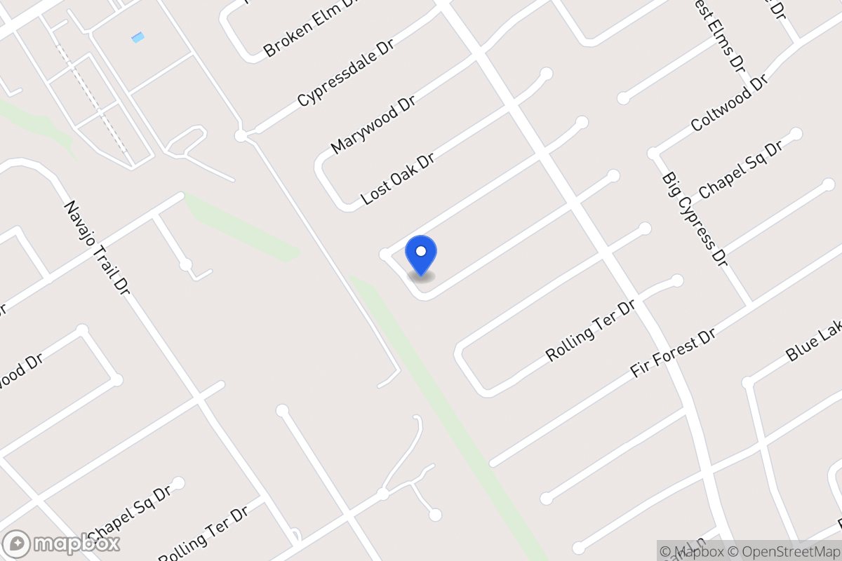 Map of 3642 Coltwood Dr, Spring