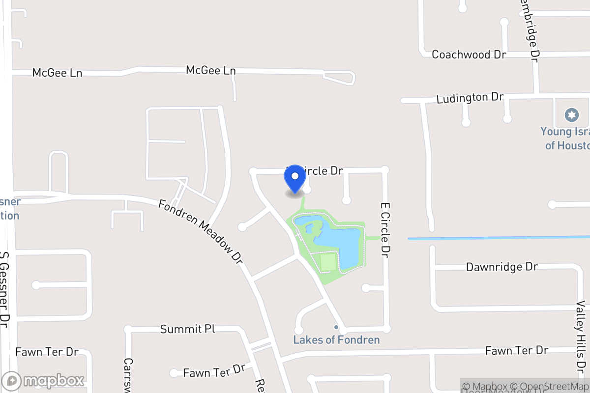 Map of 12006 Lakeway Ct, Houston