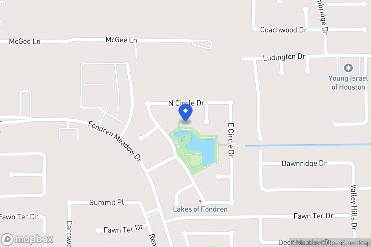 Map of 12011 Lakeway Ct, Houston