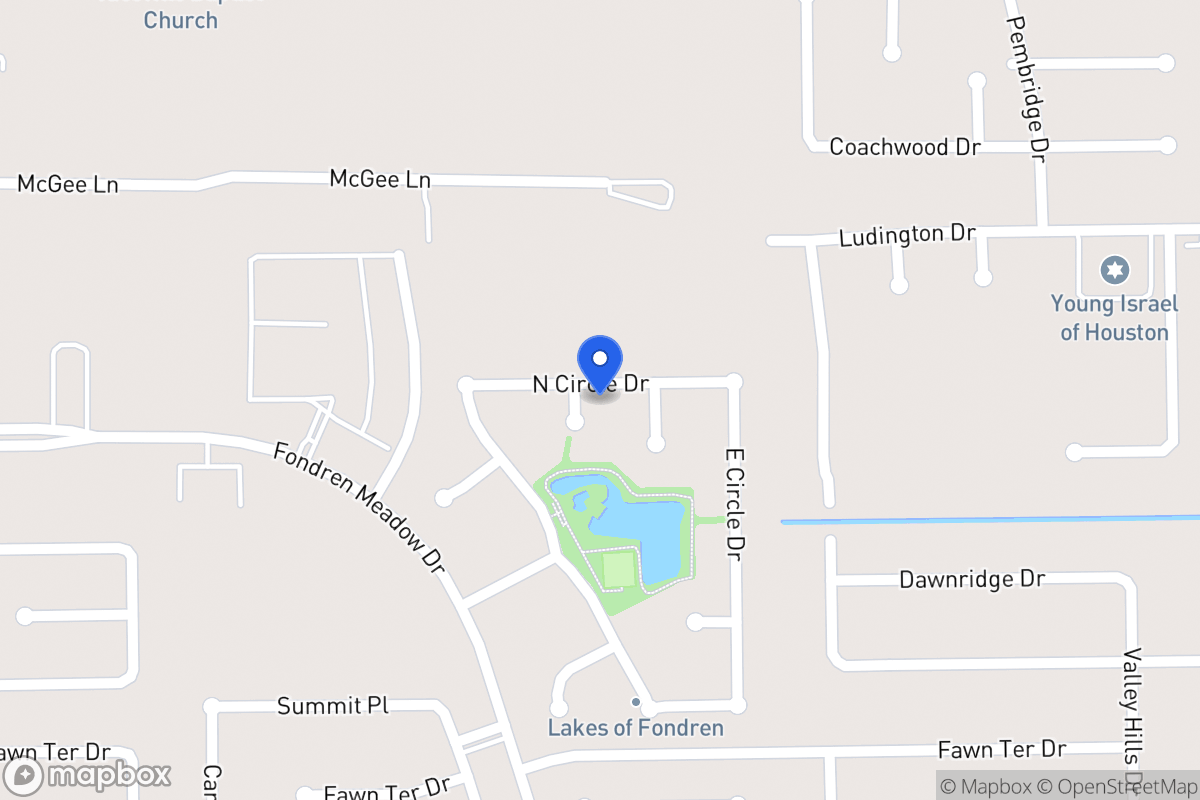 Map of 12003 Lakeway Ct, Houston