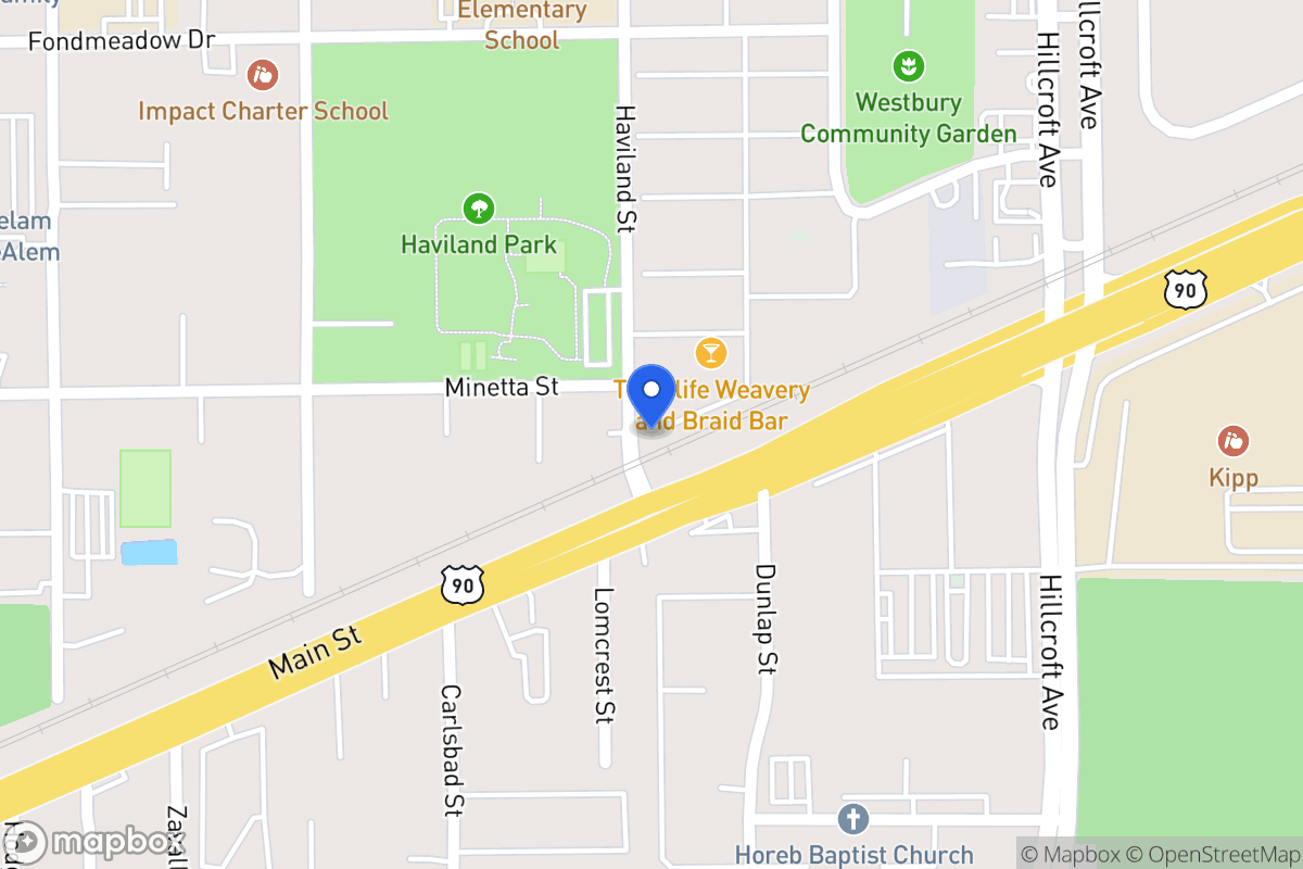 Map of Haviland St, Houston