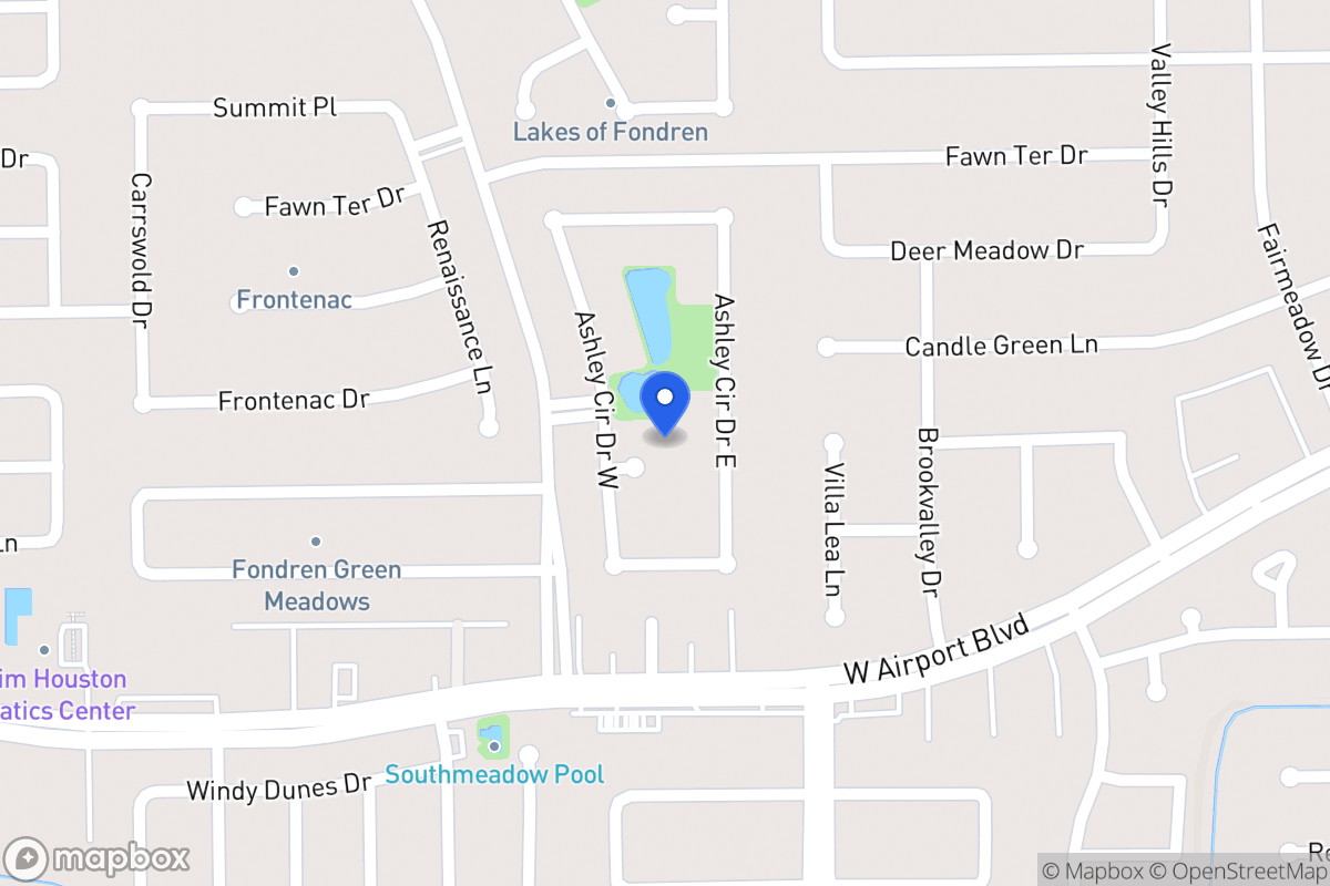 Map of 8102 Erin Ct, Houston