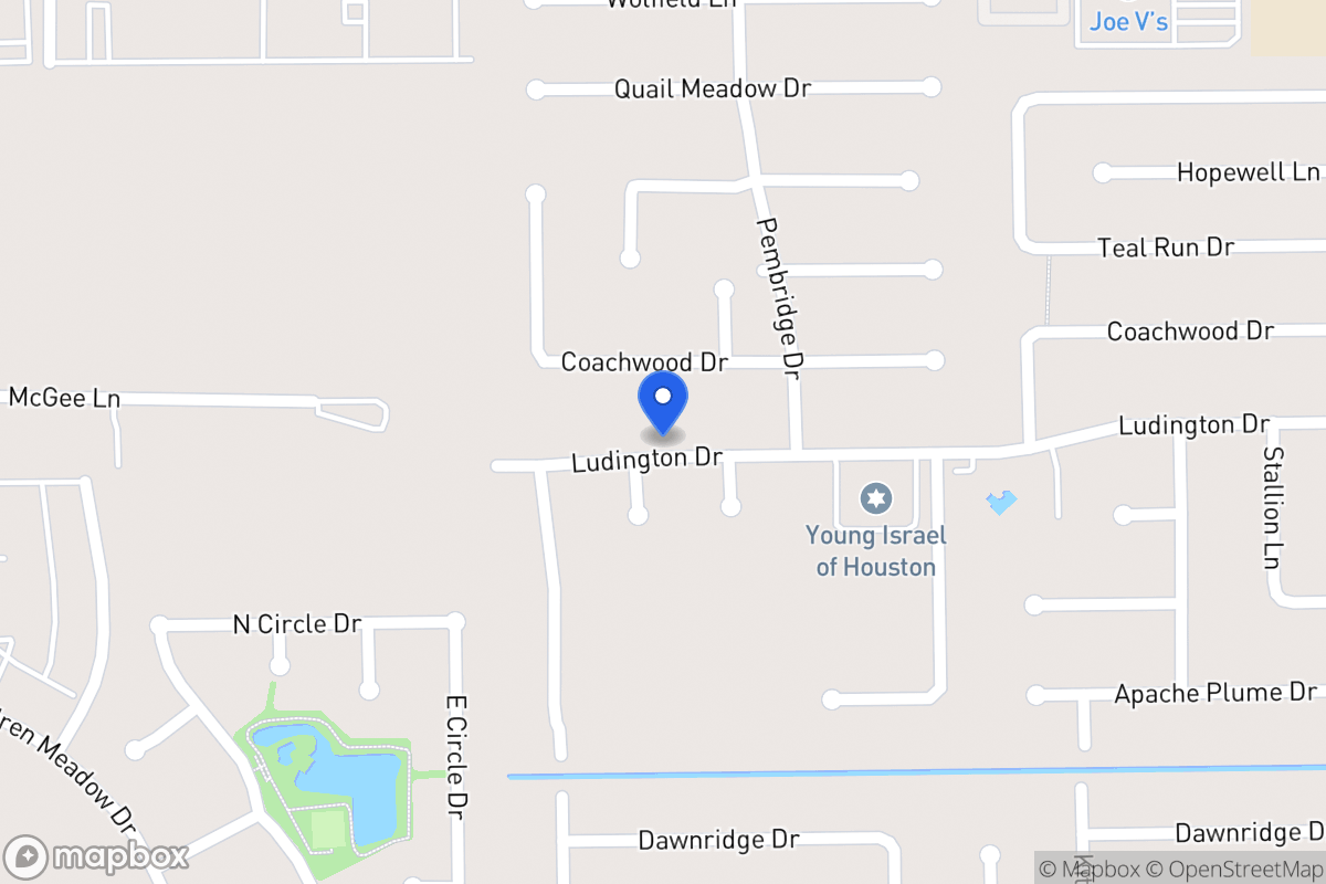 Map of Exempt Ln, Houston